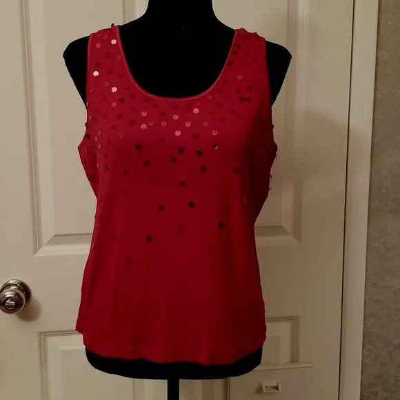 Revlon 100 Cotton Size XL Reflective Tank - Picture 1 of 3